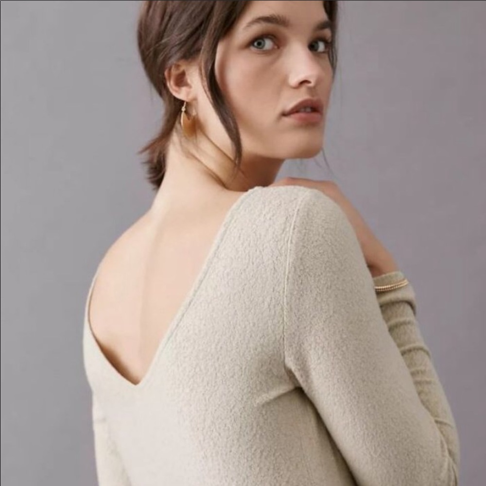 Anthropologie | RHEA BOAT-NECK TOP | Size Small